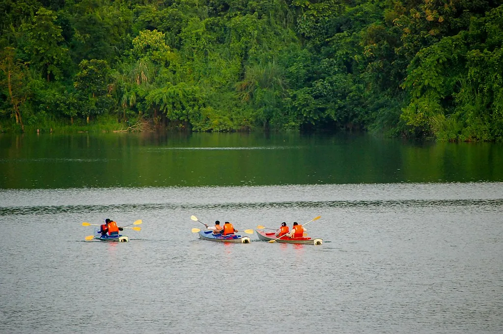 Kayaking at Mohamaya Lake