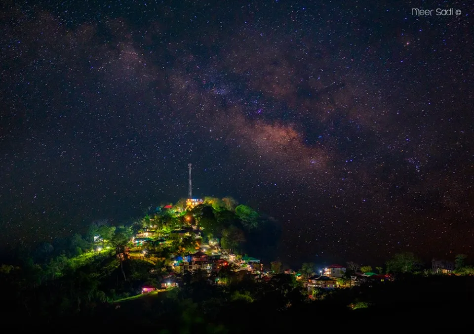 Sajek Valley under the Milkyway - Photo: Meer Sadi