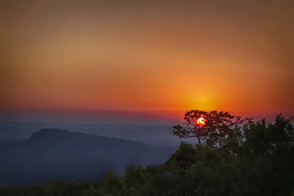 Sunrise at Sajek Valley